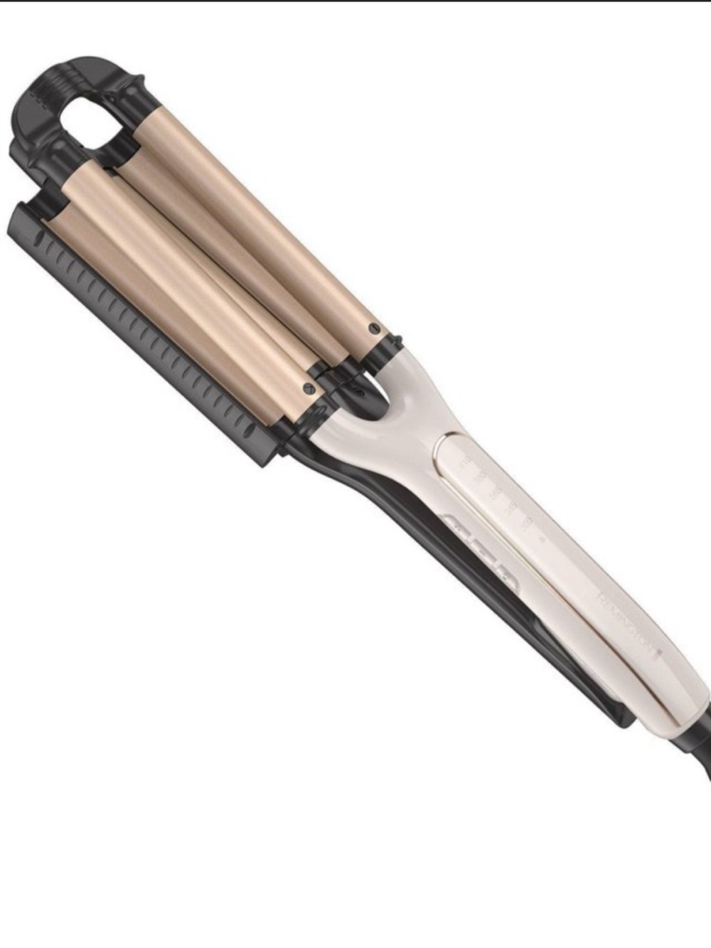 Remington 4-in-1 Adjustable Waver in Champagne Gold & Black
